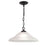 Atlas Lighting Conway 15''W 1Lt Pendant, Oil Rubbed Bronze/White