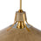 Atlas Lighting Danique 24'' Wide 1Lt Pendant, Corkwood/Natural