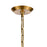 Atlas Lighting Danique 24'' Wide 1Lt Pendant, Corkwood/Natural