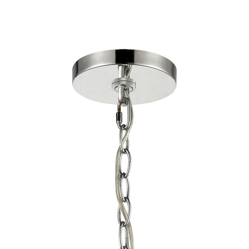 Atlas Lighting Darlene 13'' Wide 3Lt Pendant, Polished Chrome/Clear