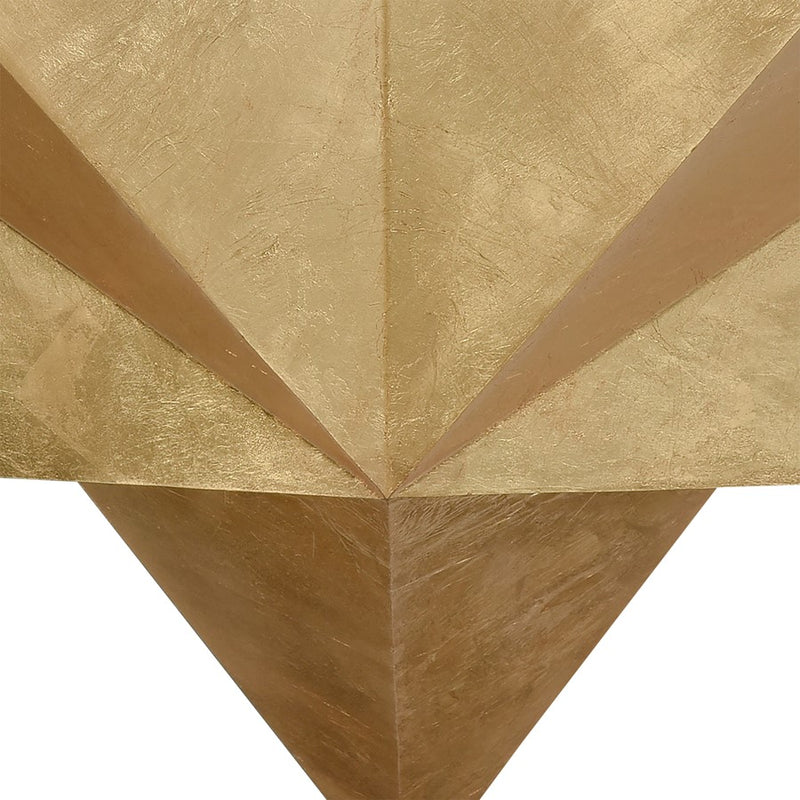Atlas Lighting Drama 40'' Wide 5Lt Pendant, Gold Leaf