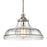 Atlas Lighting Dunkirk 13'' Wide 1Lt Pendant, Weathered Zinc/Clear