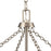 Atlas Lighting Emmett 17'' Wide 4Lt Pendant, Brushed Nickel