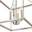 Atlas Lighting Emmett 17'' Wide 4Lt Pendant, Brushed Nickel
