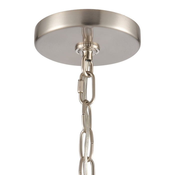 Atlas Lighting Emmett 17'' Wide 4Lt Pendant, Brushed Nickel