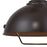 Atlas Lighting Farmhouse 14'' Wide 1Lt Pendant, Oiled Bronze