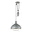 Atlas Lighting Farmhouse 14'' Wide 1Lt Pendant, Aged Pewter/Silver