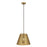 Atlas Lighting Hargen 15'' Wide 1Lt Pendant, Antique Brass/Gold