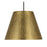 Atlas Lighting Hargen 15'' Wide 1Lt Pendant, Antique Brass/Gold