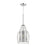 Atlas Lighting Herndon 11'' Wide 1Lt Pendant, Polished Chrome/Clear
