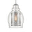 Atlas Lighting Herndon 11'' Wide 1Lt Pendant, Polished Chrome/Clear