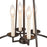 Atlas Lighting Joanie 17.25'' Wide 4Lt Pendant, Old Bronze
