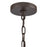 Atlas Lighting Joanie 17.25'' Wide 4Lt Pendant, Old Bronze