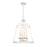 Atlas Lighting Joanie 17.25'' Wide 4Lt Pendant, Antique White