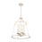 Atlas Lighting Joanie 17.25'' Wide 4Lt Pendant, Antique White