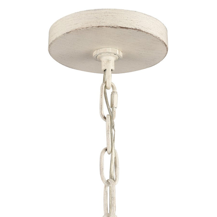 Atlas Lighting Joanie 17.25'' Wide 4Lt Pendant, Antique White