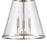 Atlas Lighting Judy 16'' Wide 3Lt Pendant, Satin Nickel/Clear