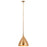 Atlas Lighting Katelyn 15'' Wide 1Lt Pendant, Satin Brass