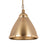Atlas Lighting Katelyn 15'' Wide 1Lt Pendant, Satin Brass
