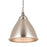 Atlas Lighting Katelyn 15'' Wide 1Lt Pendant, Brushed Steel/Silver