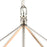 Atlas Lighting Marin 14'' Wide 1Lt Pendant, Corkwood/Brown
