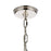 Atlas Lighting Marin 14'' Wide 1Lt Pendant, Corkwood/Brown
