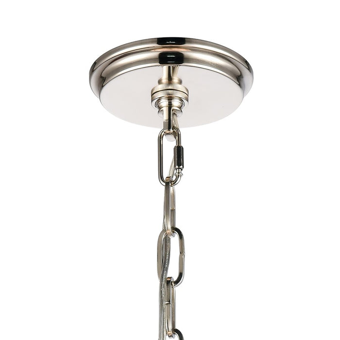 Atlas Lighting Marin 14'' Wide 1Lt Pendant, Corkwood/Brown