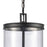 Atlas Lighting Mendoza 10.25'' Wide 3Lt Pendant, Matte Black/Clear