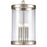 Atlas Lighting Mendoza 12.75'' Wide 4Lt Pendant, Nickel/Clear