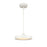 Atlas Lighting Nancy 11.75''W Integrated LED Pendant, Matte White