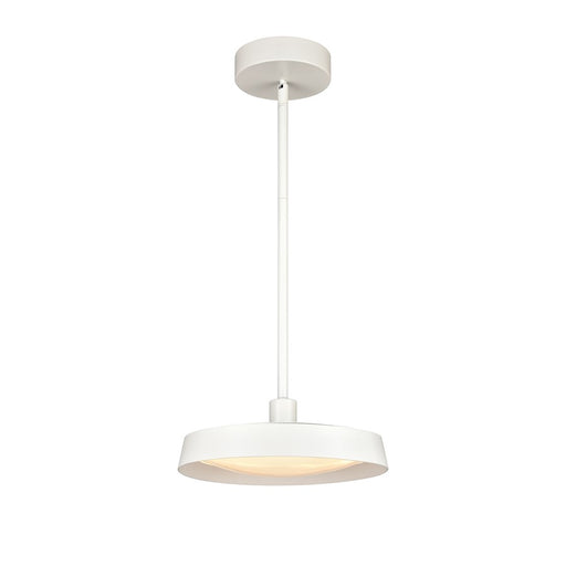 Atlas Lighting Nancy 11.75''W Integrated LED Pendant, Matte White