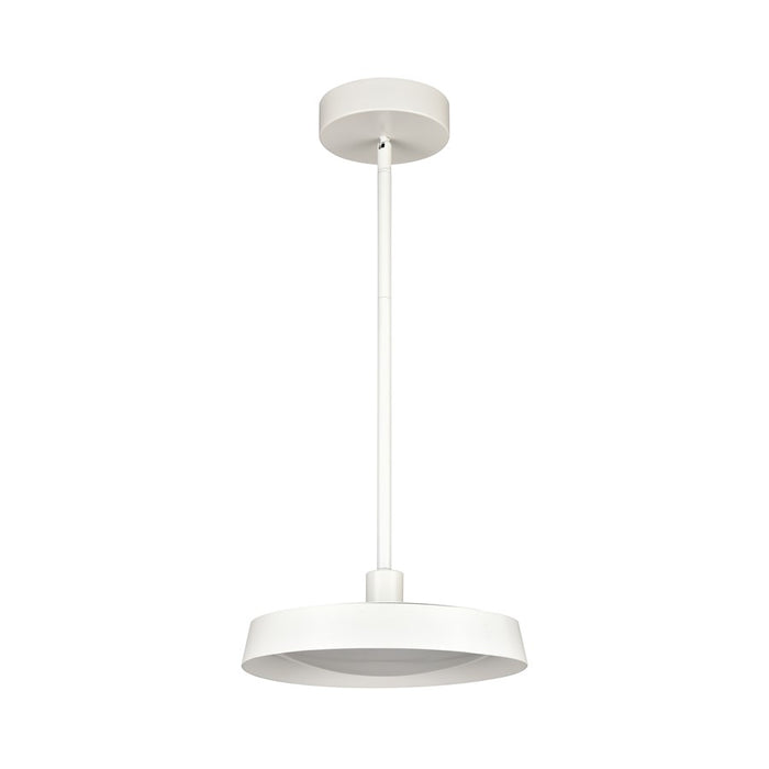 Atlas Lighting Nancy 11.75''W Integrated LED Pendant, Matte White