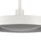 Atlas Lighting Nancy 13.75''W Integrated LED Pendant, Matte White