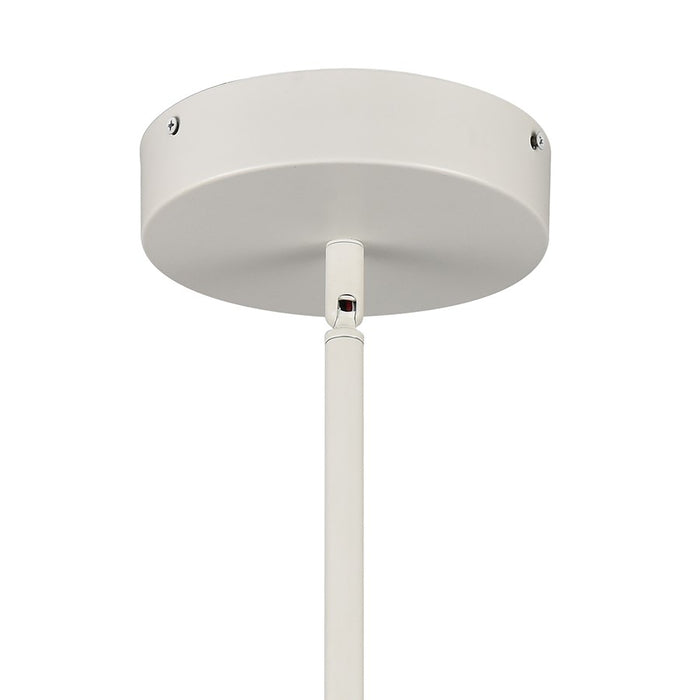 Atlas Lighting Nancy 13.75''W Integrated LED Pendant, Matte White