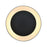 Atlas Lighting Pelham 10''W 2Lt Pendant, Satin Brass/Matte Black