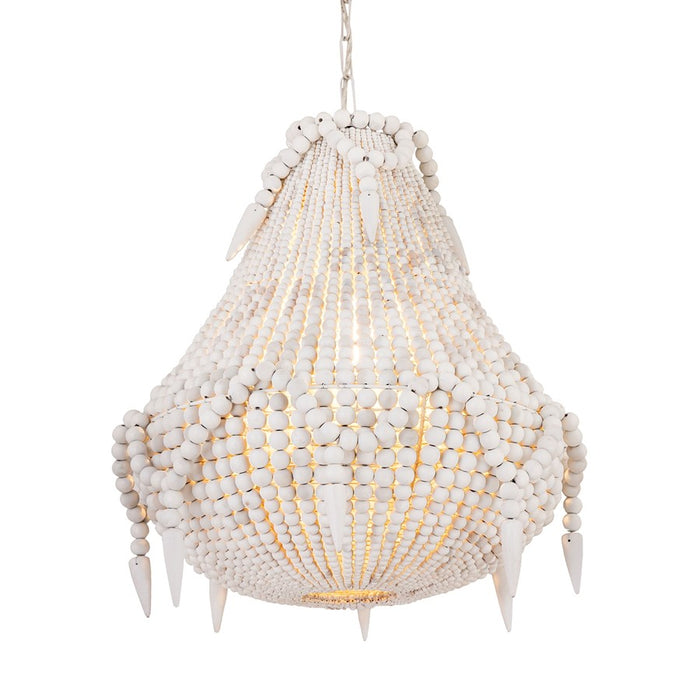 Atlas Lighting Phoebe Grove 18'' Wide 1Lt Pendant, White