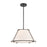 Atlas Lighting Regalia 18''W 1Lt Pendant, Oil Rubbed Bronze/White