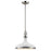 Atlas Lighting Rutherford 15'' Wide 1Lt Pendant, Gloss White/White