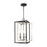 Atlas Lighting Salinger 16'' Wide 3Lt Pendant, Charcoal