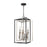 Atlas Lighting Salinger 19'' Wide 6Lt Pendant, Charcoal