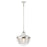 Atlas Lighting Seaway Passage 14'' Wide 1Lt Pendant, White/Clear