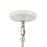 Atlas Lighting Seaway Passage 14'' Wide 1Lt Pendant, White/Clear