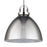 Atlas Lighting Somerville 12'' Wide 1Lt Pendant, Nickel/Nickel