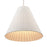 Atlas Lighting Sophie 22'' Wide 3Lt Pendant, White Coral/Off White