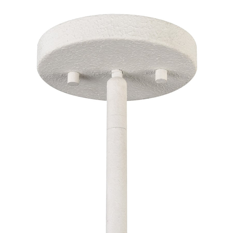Atlas Lighting Sophie 22'' Wide 3Lt Pendant, White Coral/Off White