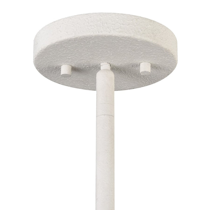 Atlas Lighting Sophie 22'' Wide 3Lt Pendant, White Coral/Off White