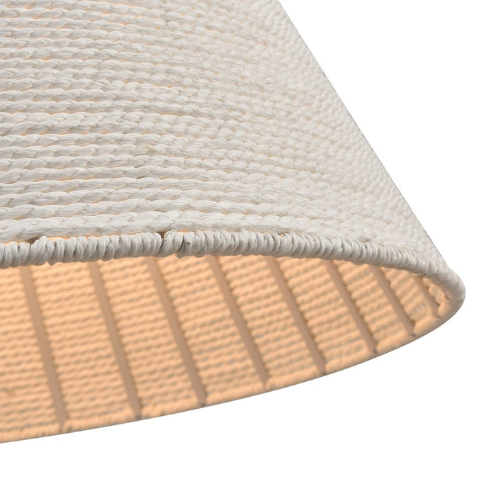 Atlas Lighting Sophie 22'' Wide 3Lt Pendant, White Coral/Off White