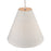 Atlas Lighting Sophie 30'' Wide 4Lt Pendant, White Coral/Off White