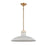 Atlas Lighting Surf 20'' Wide 1Lt Pendant, Textured White/White