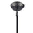 Atlas Lighting Sven 12'' Wide 1Lt Pendant, Matte Black/White